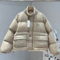 Beige Puffer Jacket