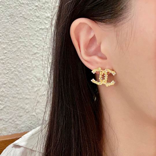 Pearl Letter Earrings