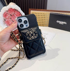 Quilted Chain Phone Case