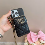 Quilted Chain Phone Case