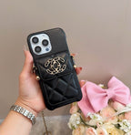 Quilted Chain Phone Case