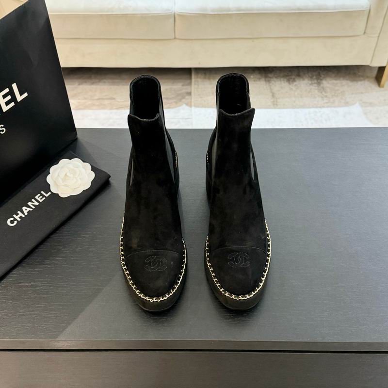 Black Suede Ankle Boots