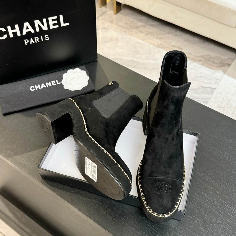 Black Suede Ankle Boots