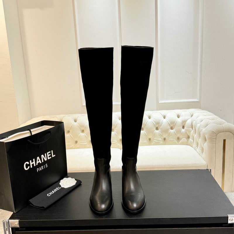 Black Suede  Boots