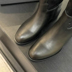 Black Suede  Boots