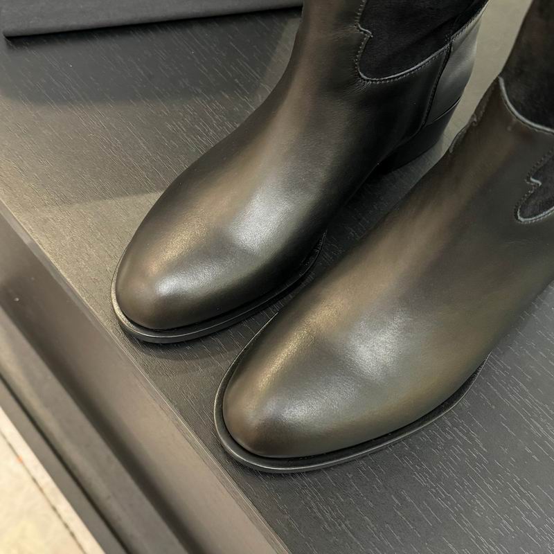 Black Suede  Boots