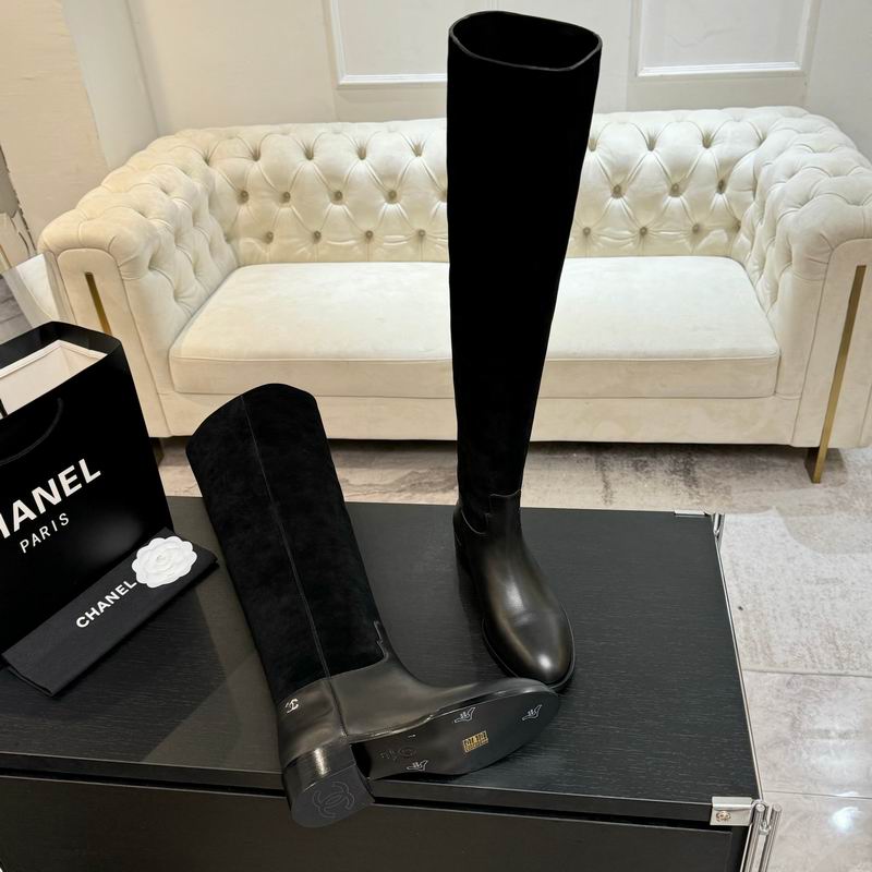 Black Suede  Boots
