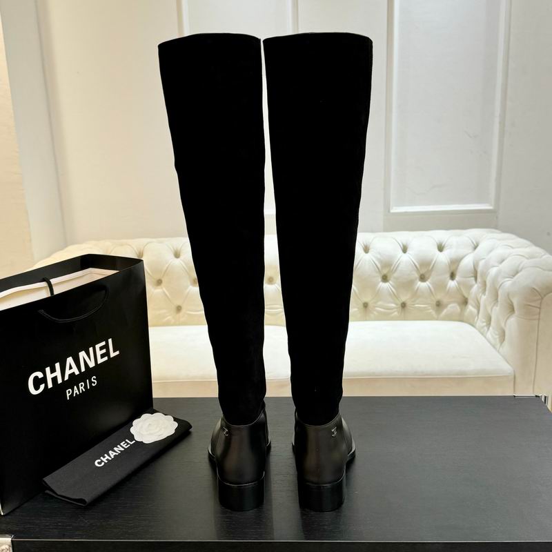 Black Suede  Boots