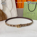 Slim Belt with Metal Buckle