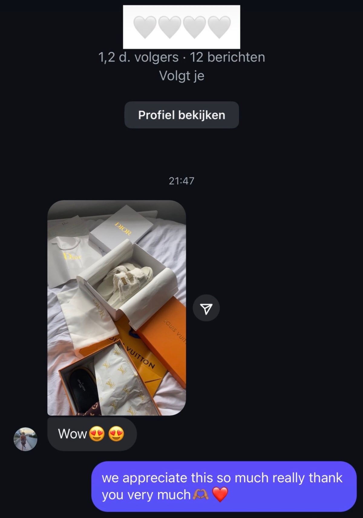 Customer photo