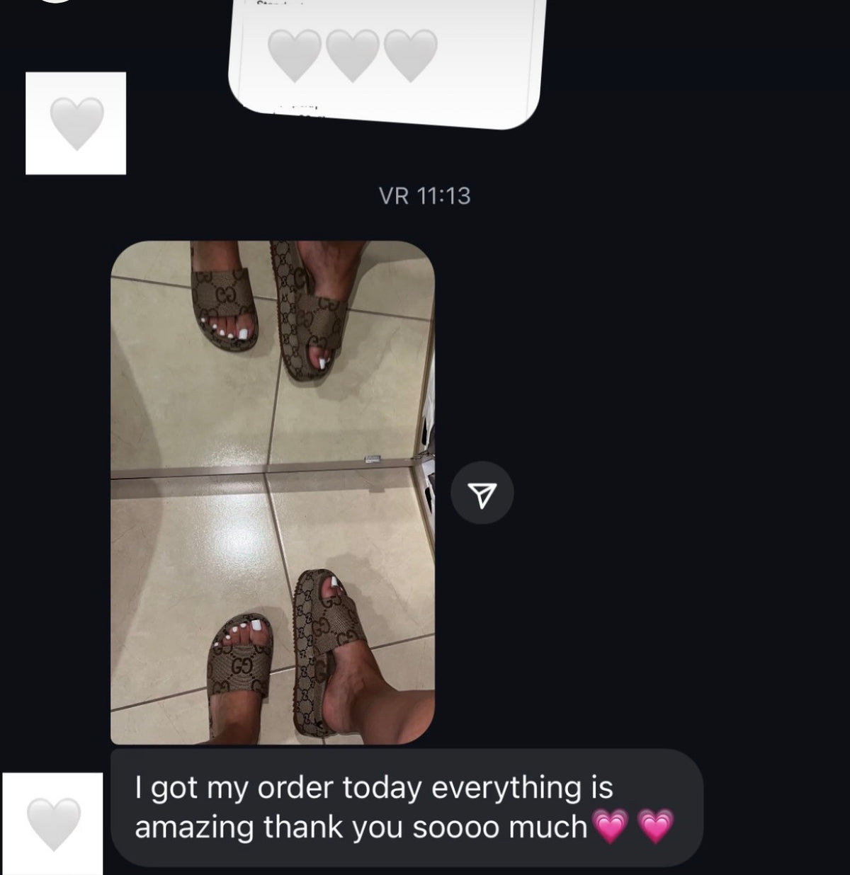 Customer photo