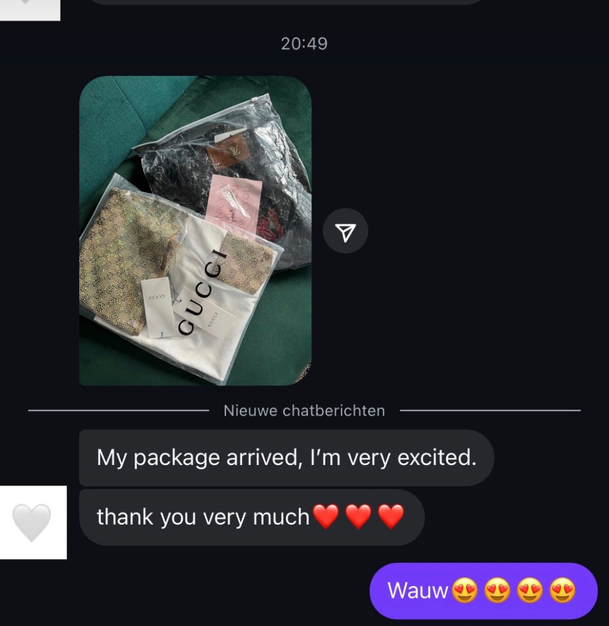 Customer photo
