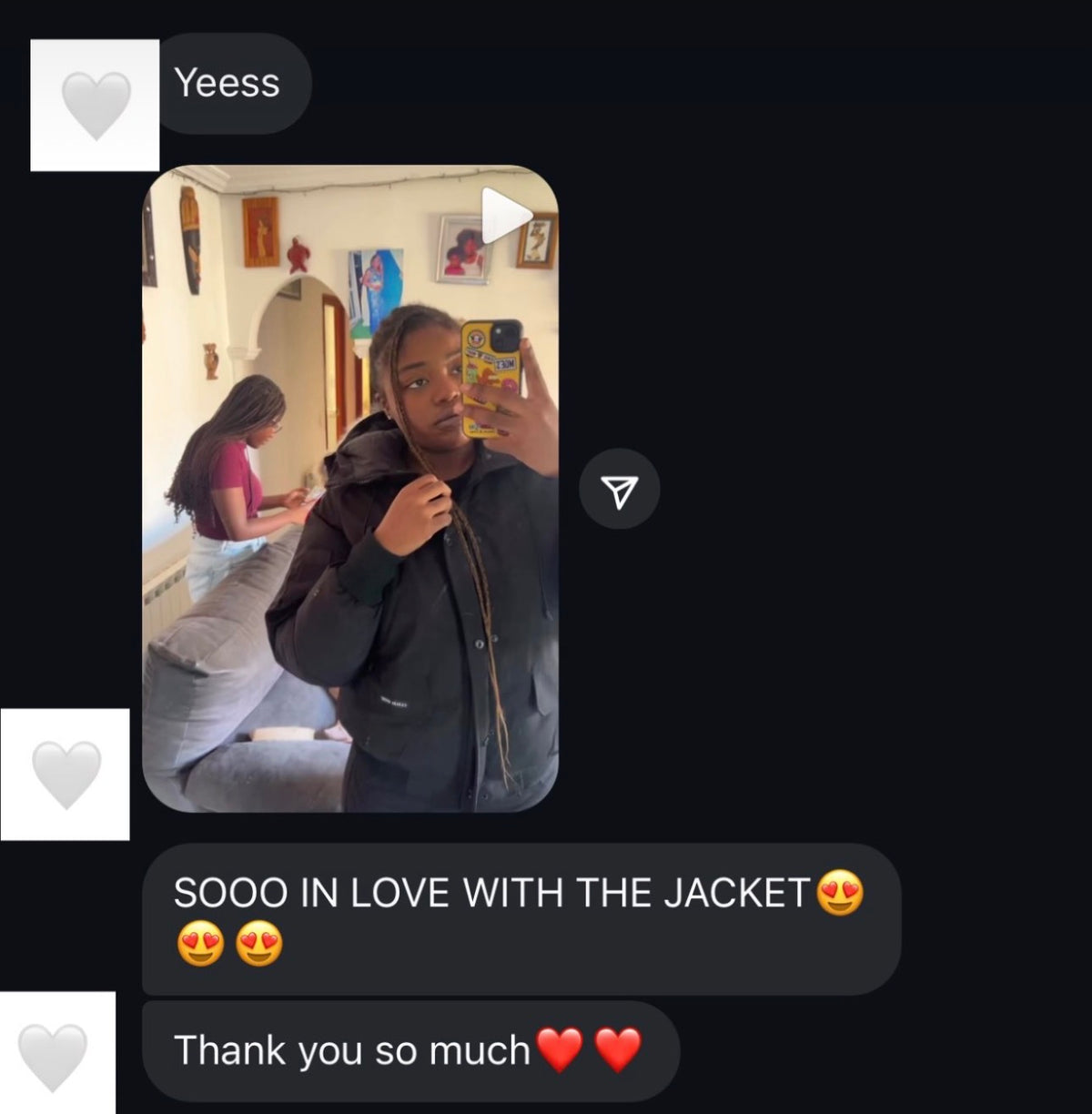 Customer photo