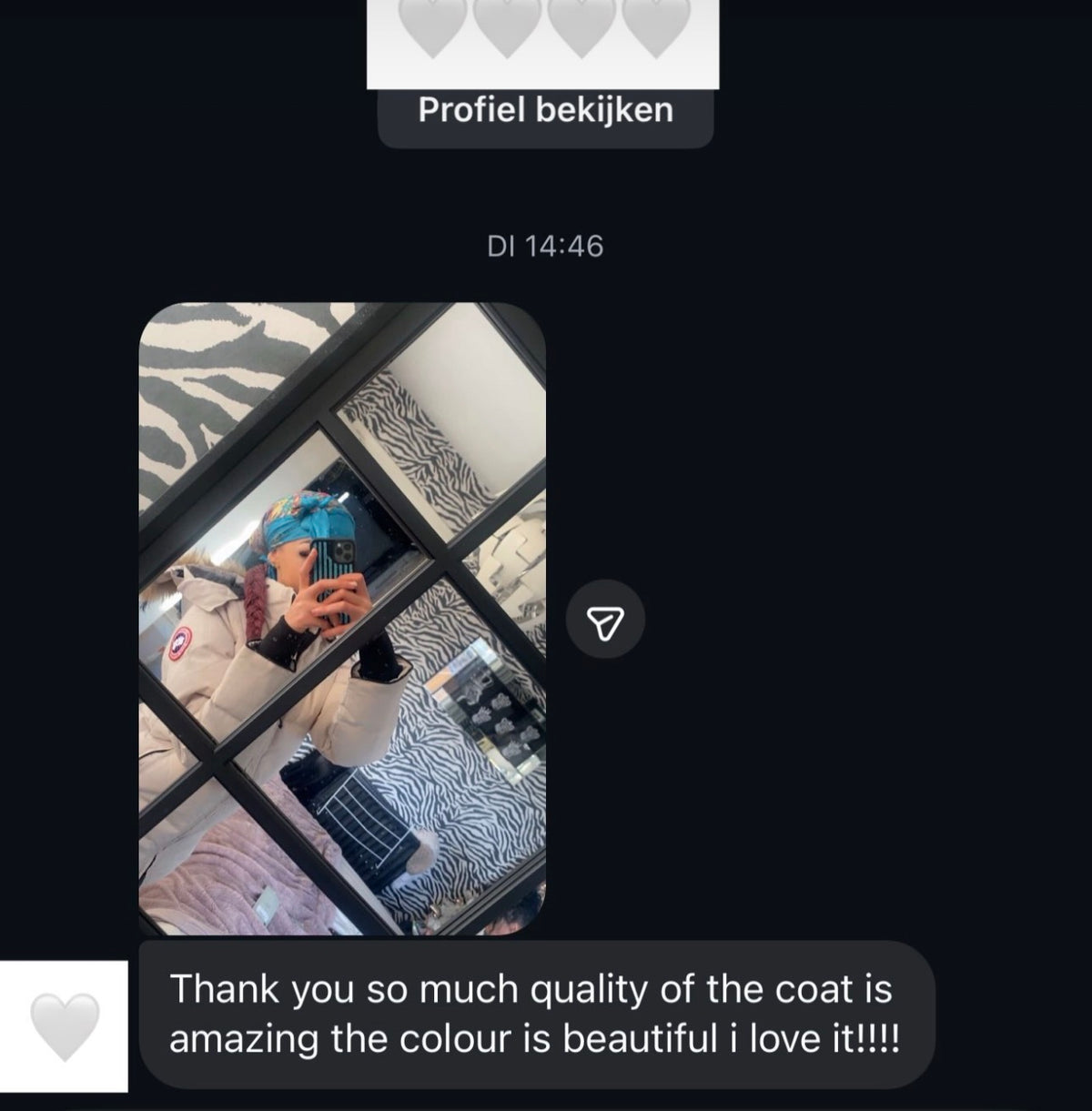 Customer photo