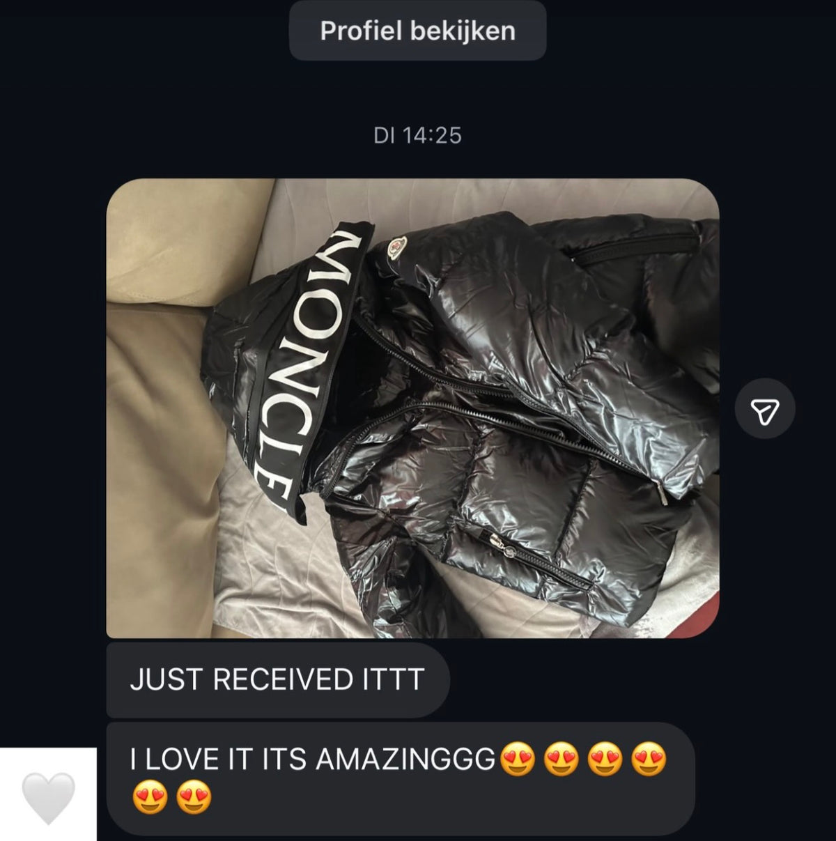 Customer photo