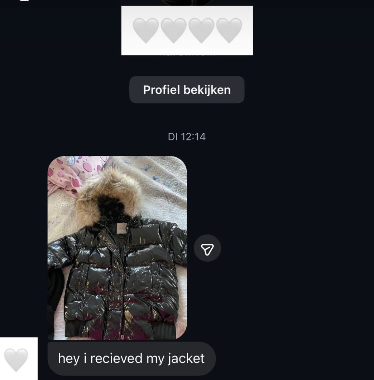Customer photo