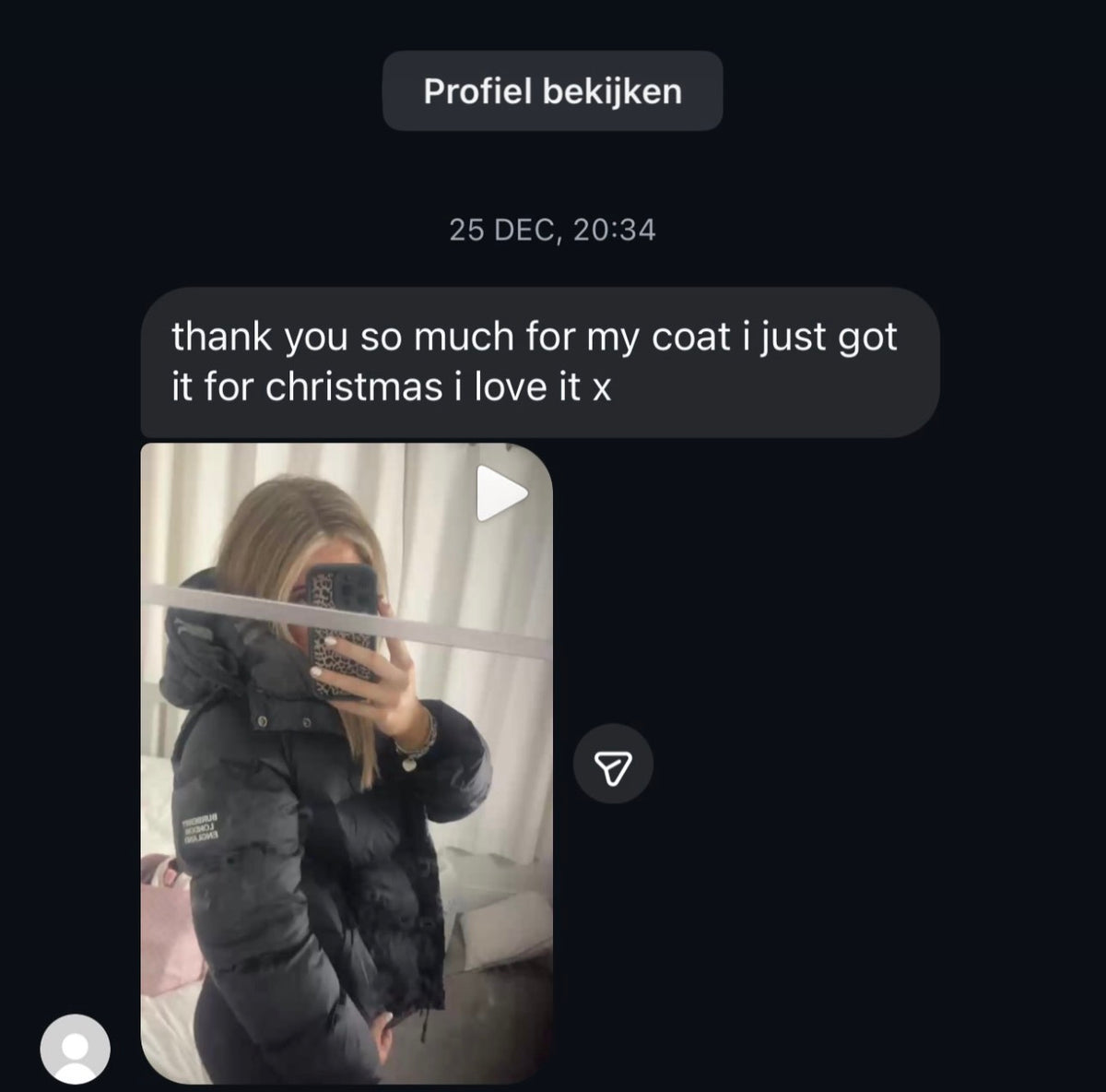 Customer photo