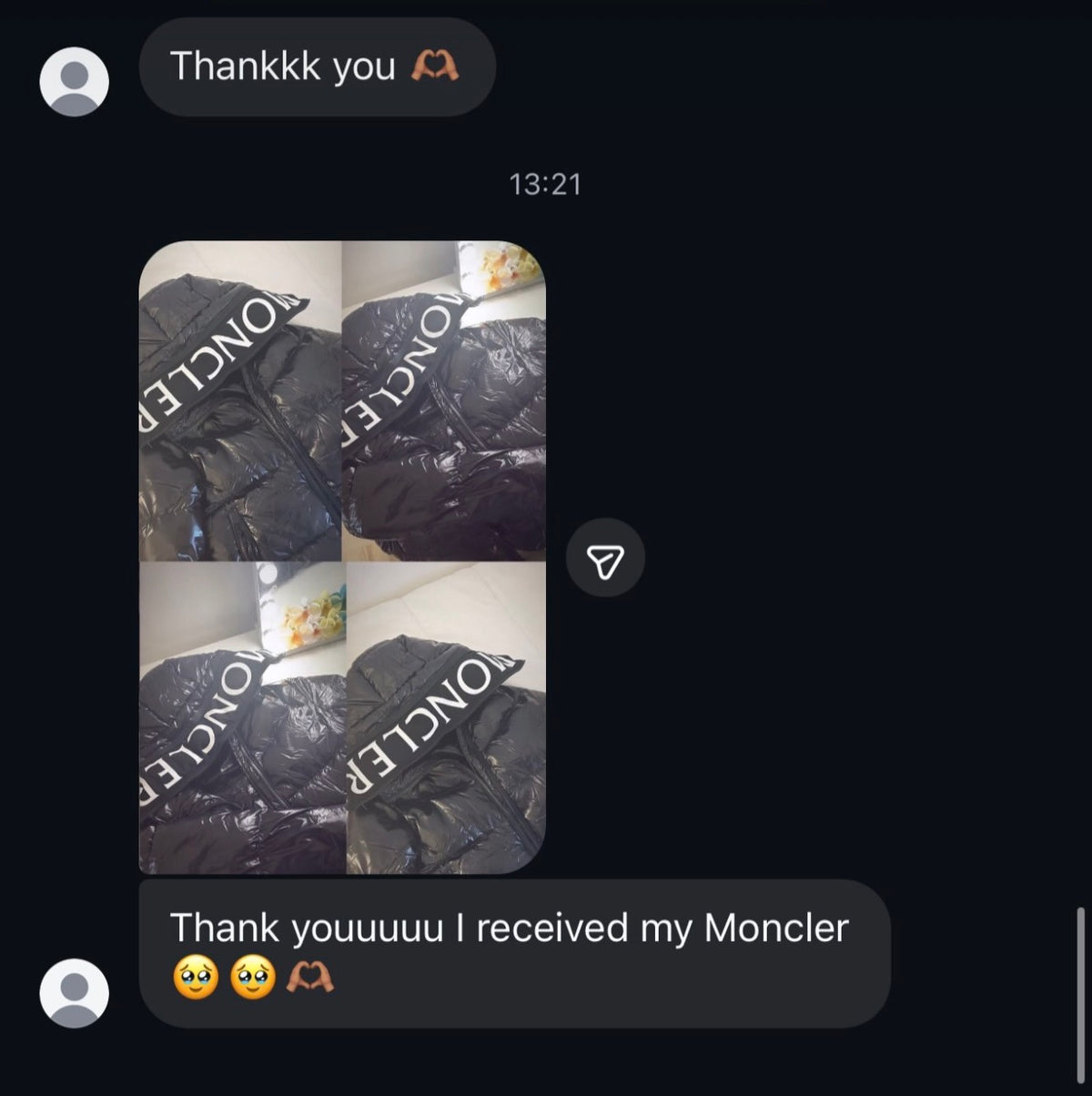 Customer photo