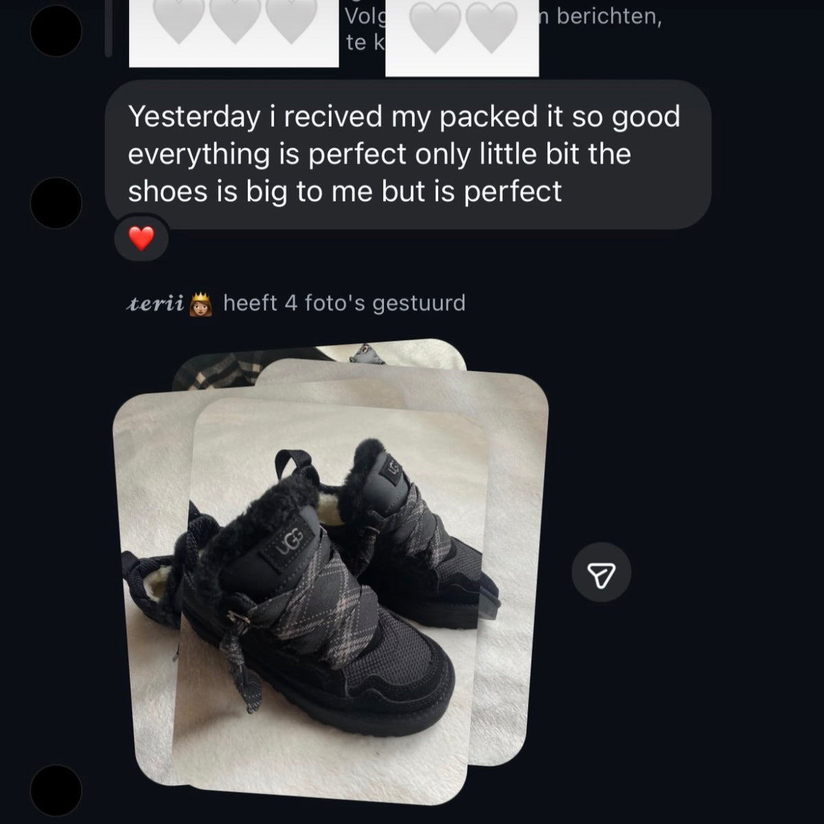Customer photo