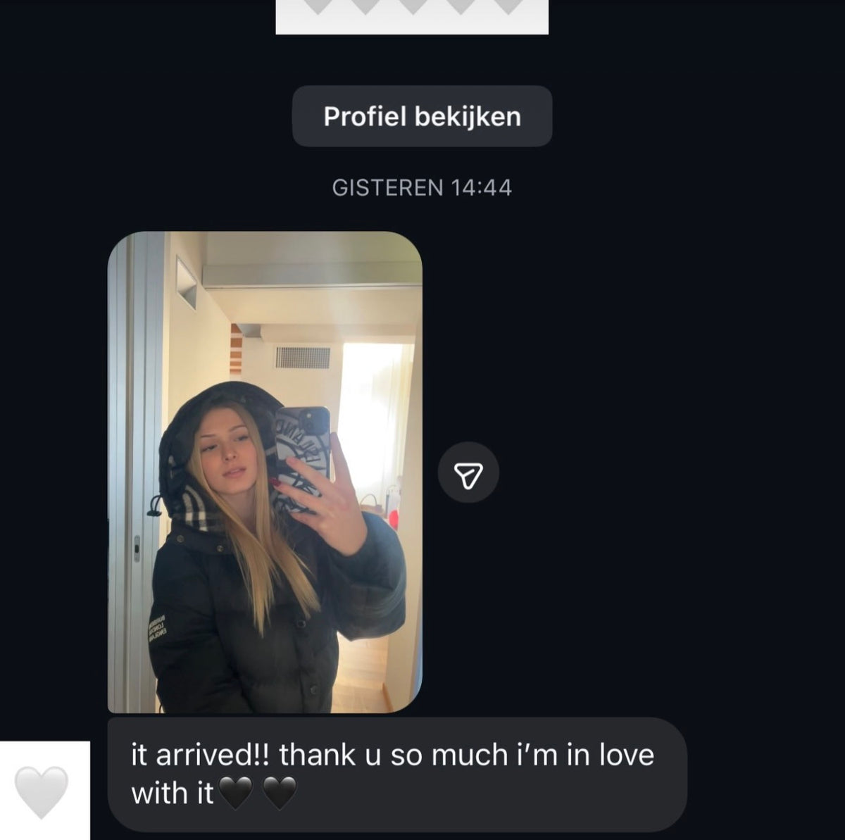 Customer photo