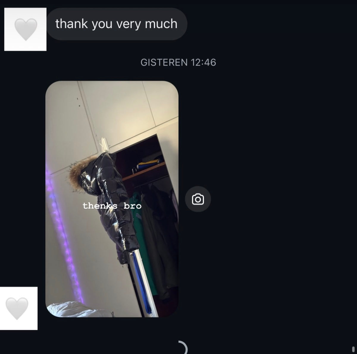 Customer photo