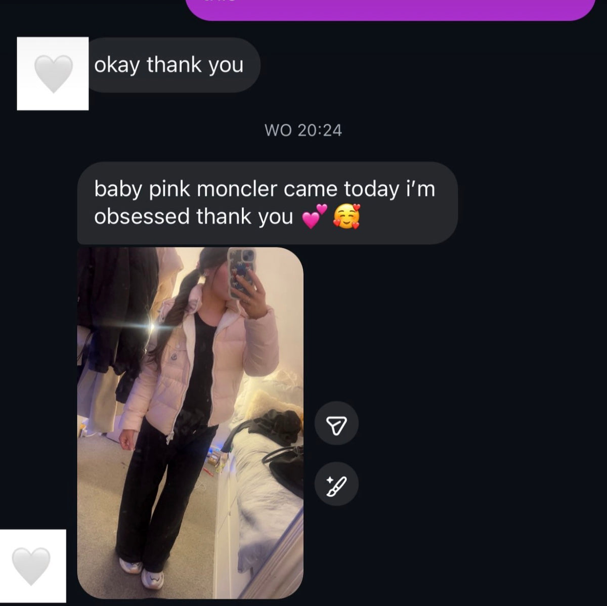 Customer photo