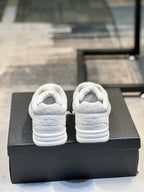 Premium suede and mesh sneakers