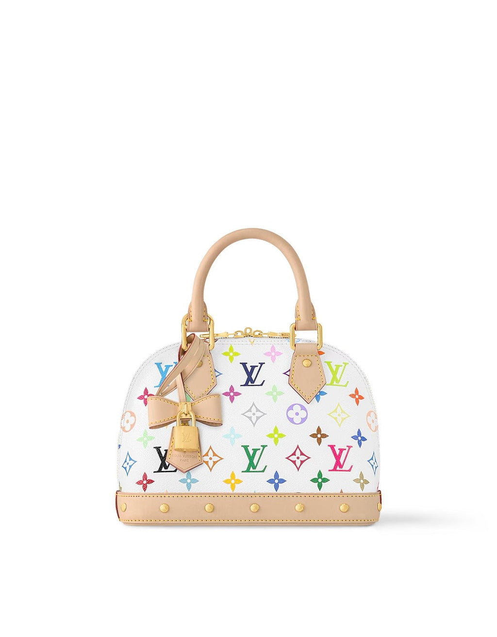 Alma BB Monogram Multicolor White