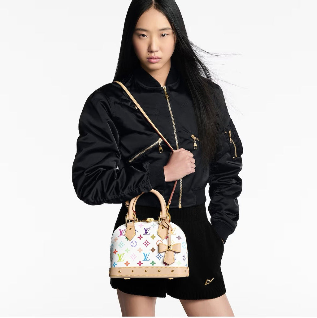 Alma BB Monogram Multicolor White
