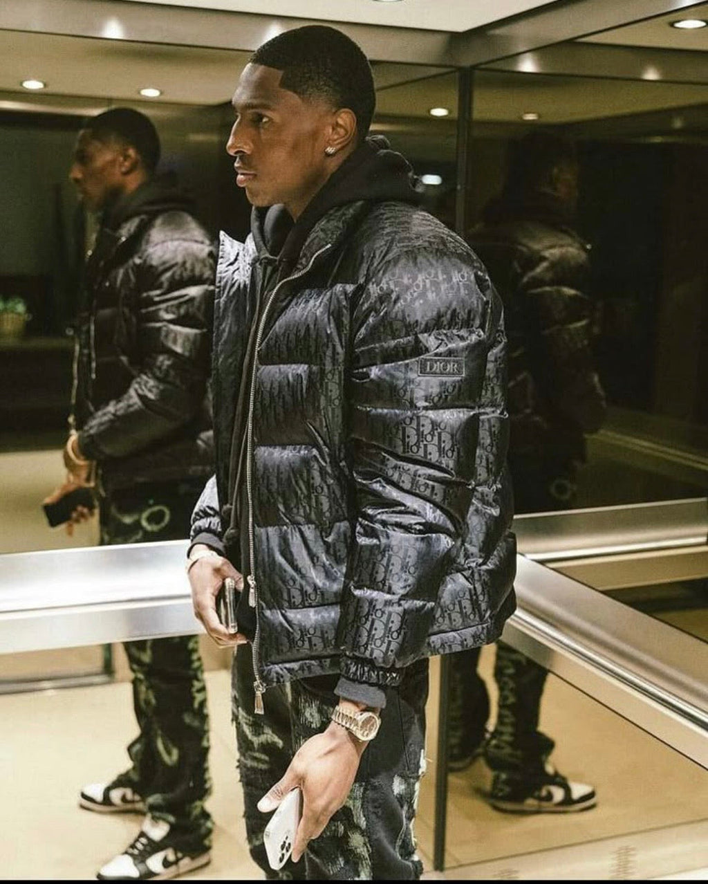 Oblique Down Jacket