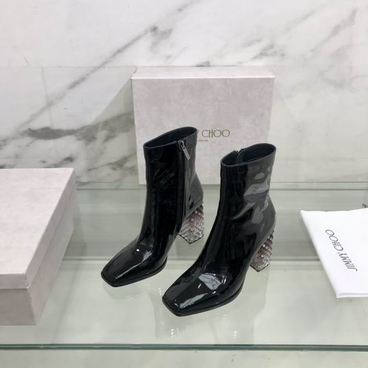 Patent Ankle Boots