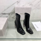 Patent Ankle Boots