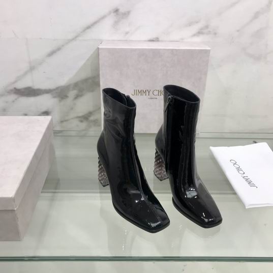 Patent Ankle Boots