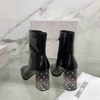 Patent Ankle Boots