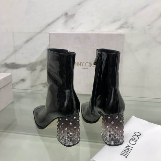 Patent Ankle Boots