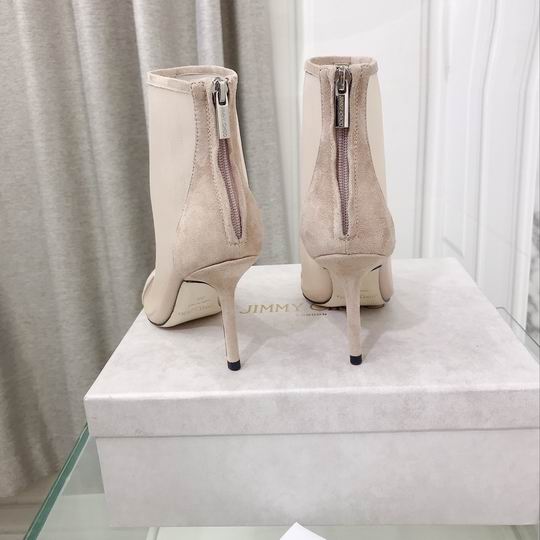Women’s Nude Mesh Ankle Boots