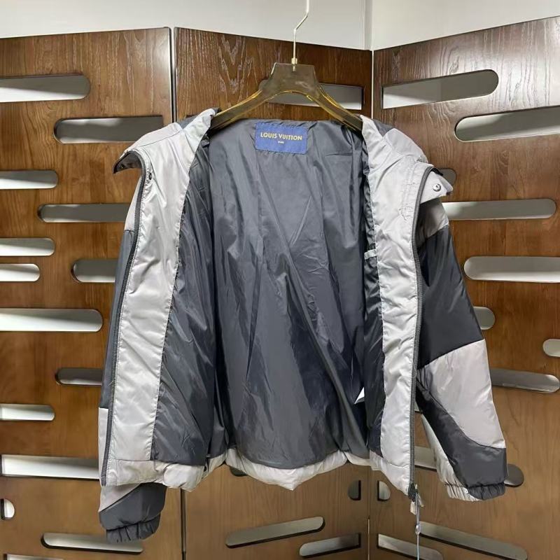 Geometric Down Jacket