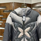 Geometric Down Jacket