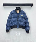 Blue Monogram Quilted Jacket