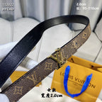 Belt with Metal Buckle