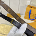 Belt with Metal Buckle