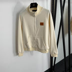 Beige Zip Jacket & Pants Set