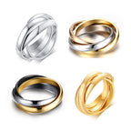 Trinity Interlocked Ring