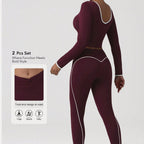 Contrast Trim Sports Set