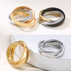 Trinity Interlocked Ring