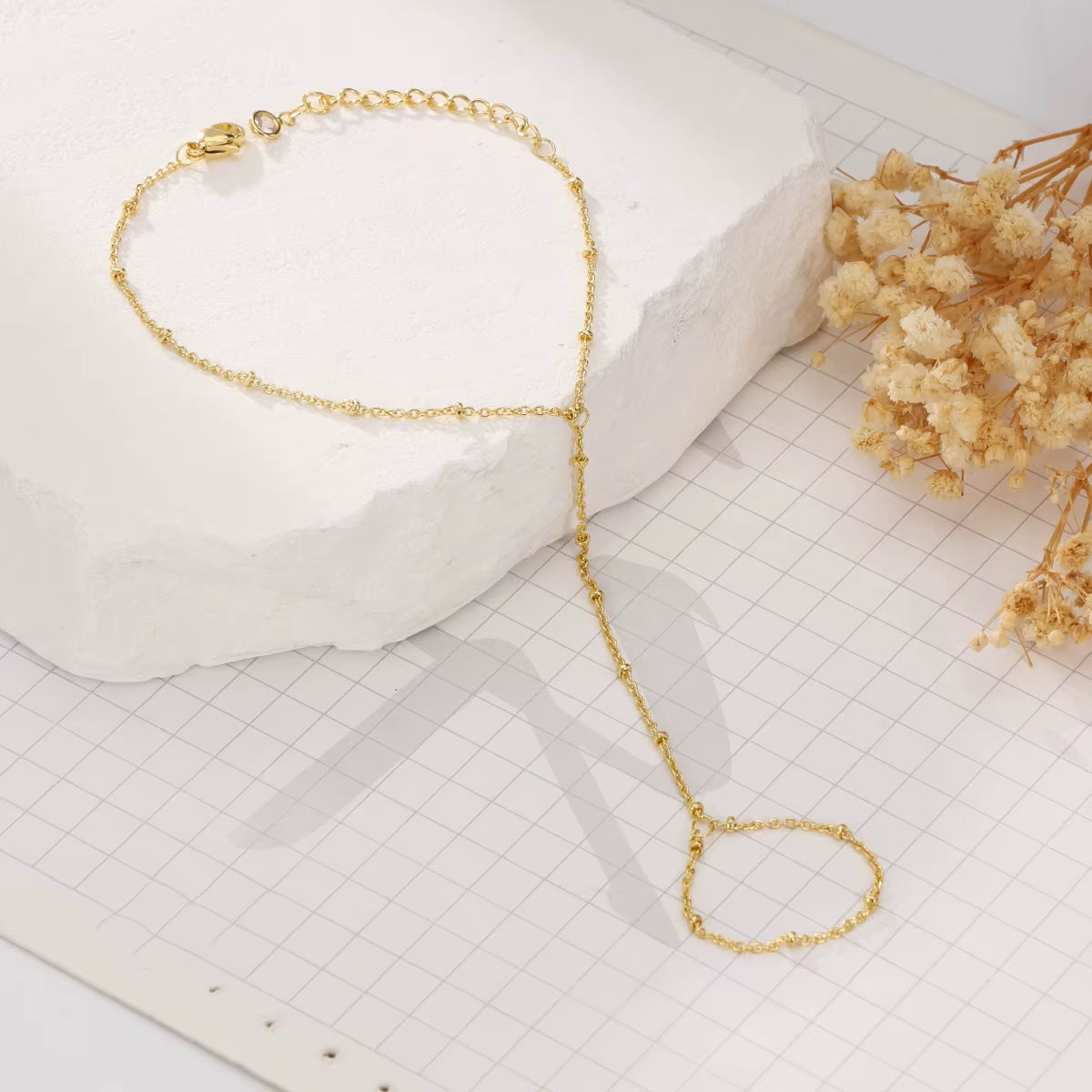 Minimal Hand Bracelet