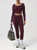 Contrast Trim Sports Set