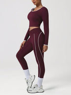 Contrast Trim Sports Set