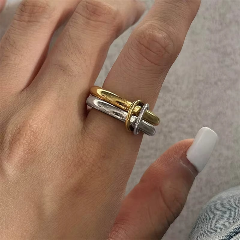 Viral 4-Band Stack Ring