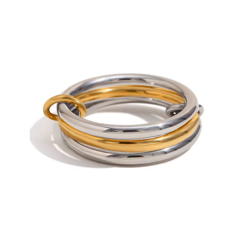 Viral 4-Band Stack Ring